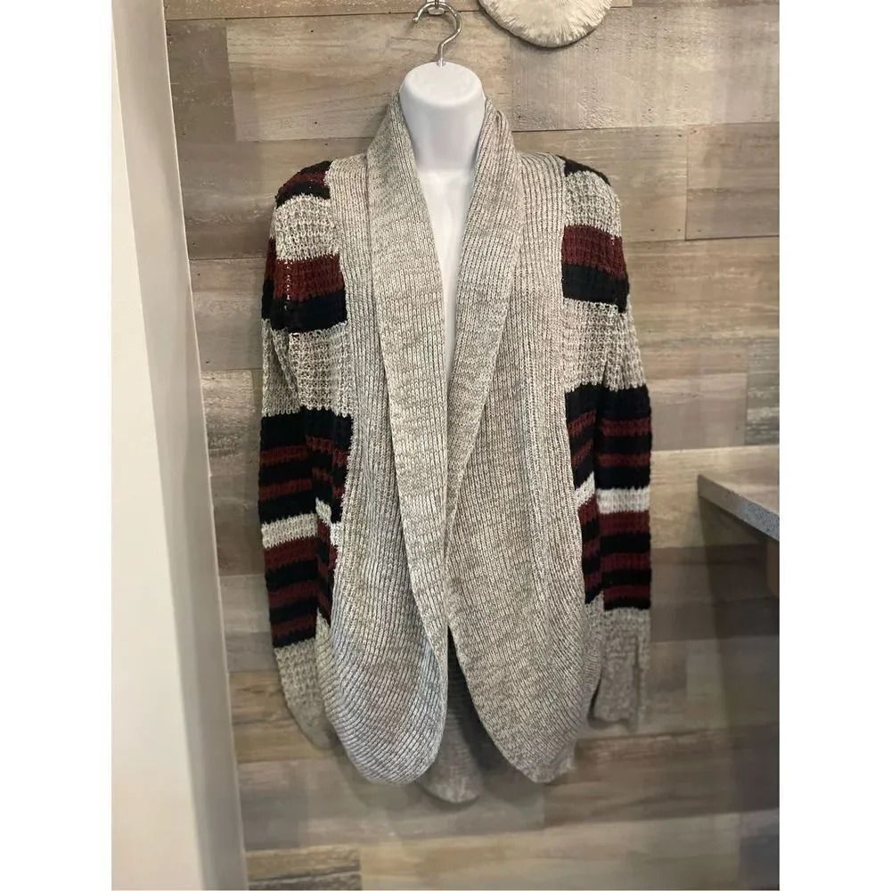 Bobbie Brooks S open front shawl style cardigan